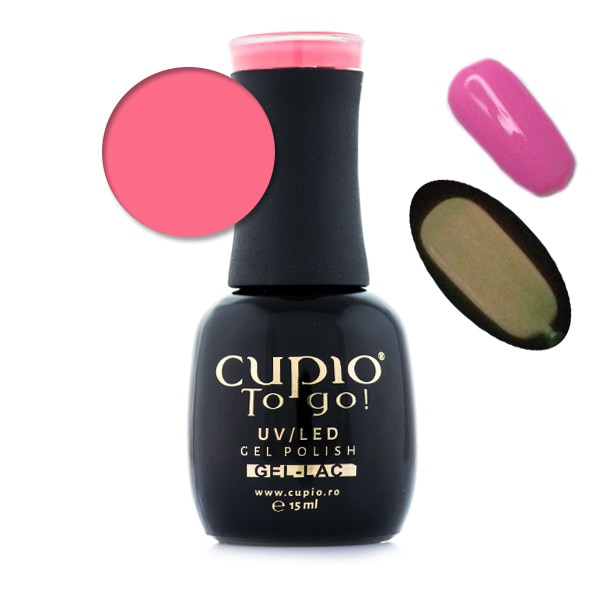 Oja semipermanenta Glow in the Dark - Pink 15ml