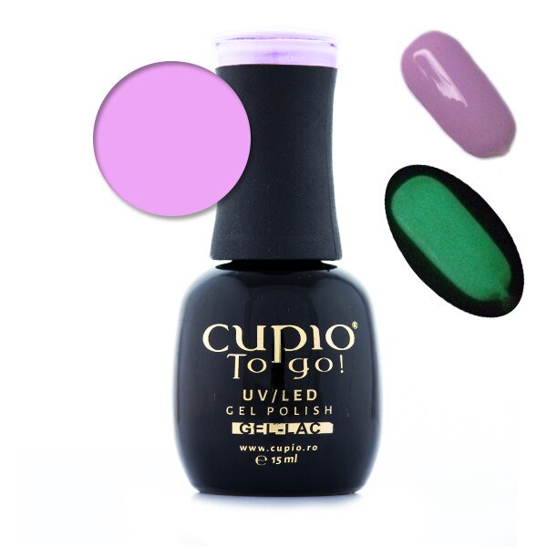 Oja semipermanenta Glow in the Dark - Purple 15ml