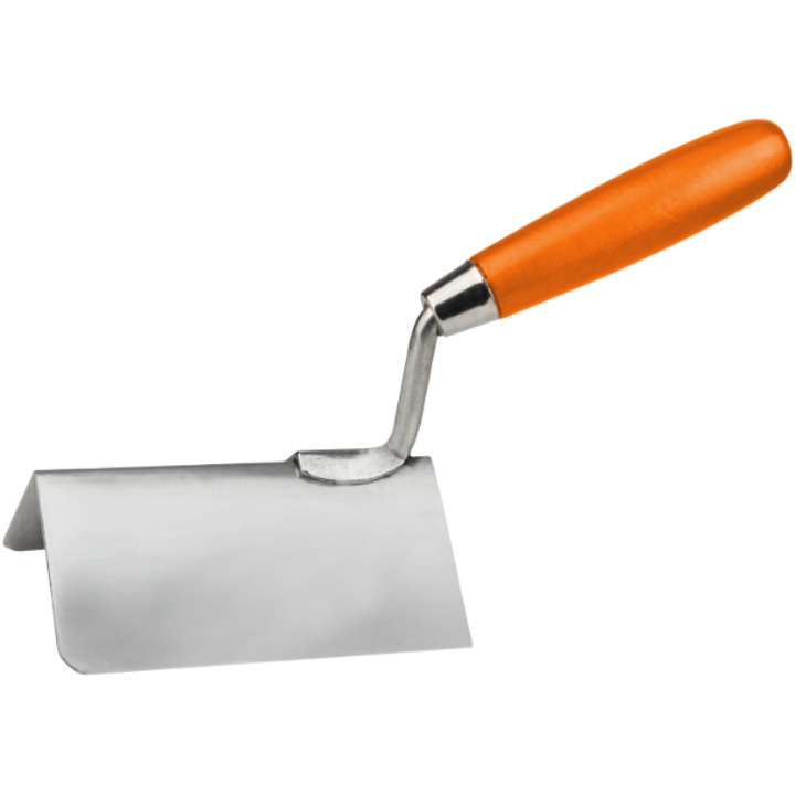 Mistrie inox pentru colt exterior Evotools, 8x6 cm
