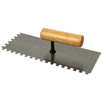 Drisca zimtata Evotools, 28x11 cm, pas dinte 8 mm Drisca zimtata Evotools, 28x11 cm, pas dinte 8 mm