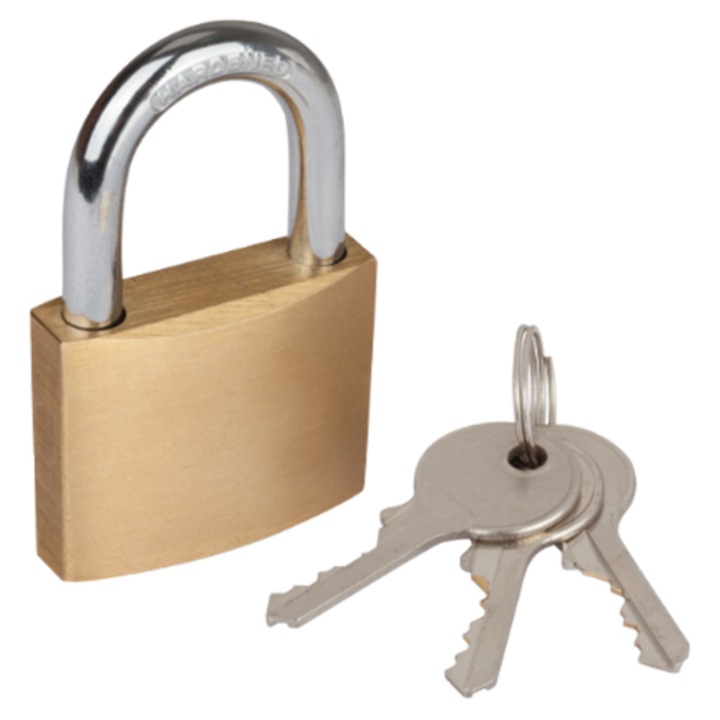 Lacat corp alama Evotools, 60 mm, 3 chei