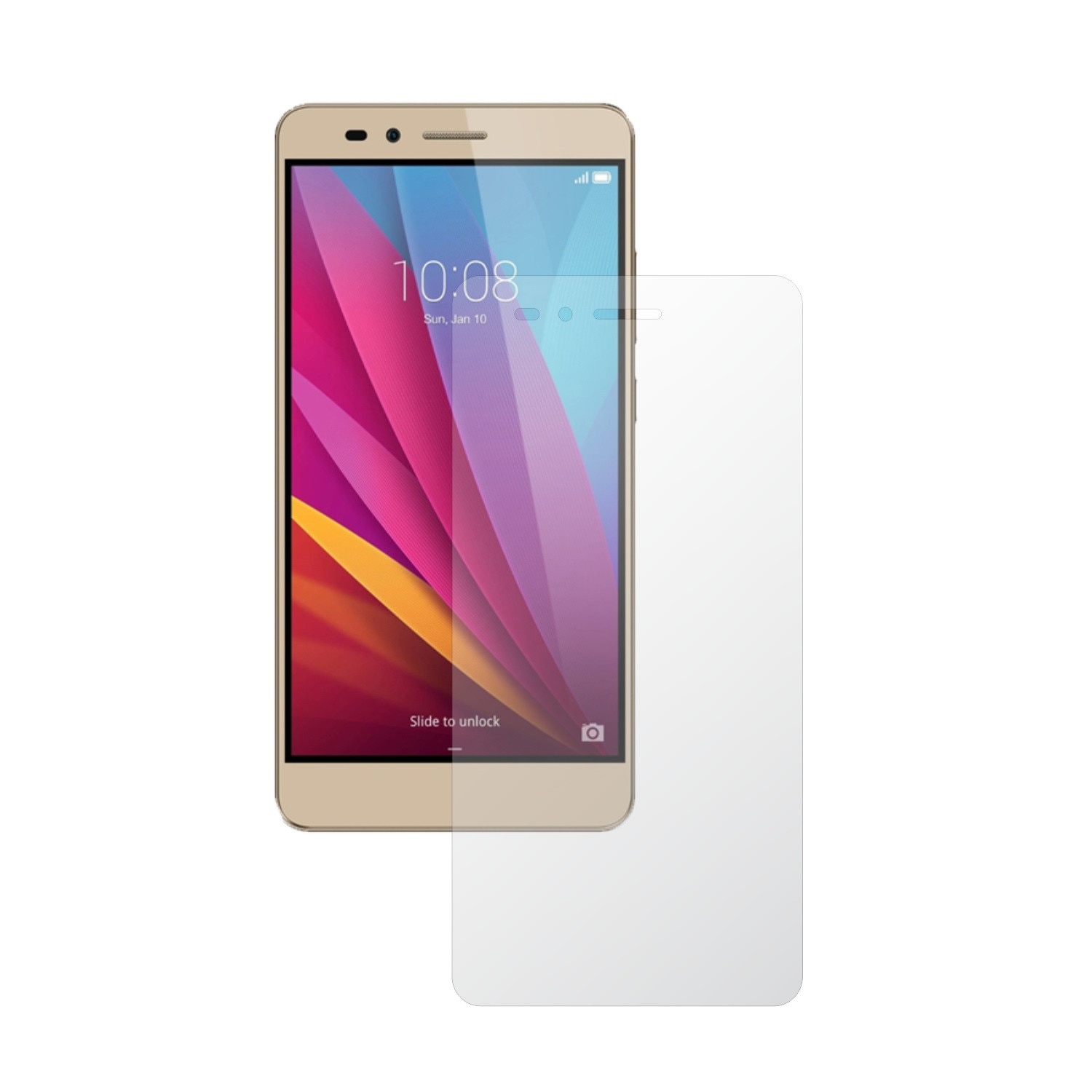 Folie Protectie Ecran, Acoperire Totala, Adeziva si Foarte Flexibila, Invisible Skinz Ultra-Clear AutoRegeneranta pentru Huawei Honor 5X