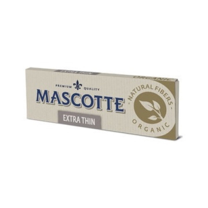 Set 50 foite de rulat tutun, Mascotte, Transparent