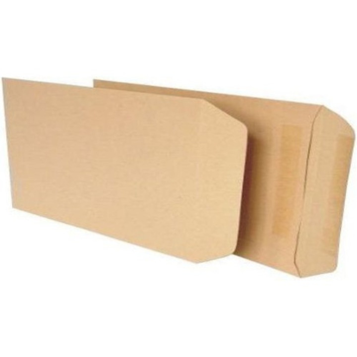 Set 500 plicuri, Hartie, 162 x 229 mm, Maro