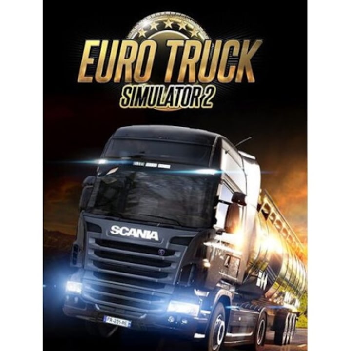 Joc Euro Truck Simulator 2 Steelbox Edition, Scs Software, Cod de activare Steam
