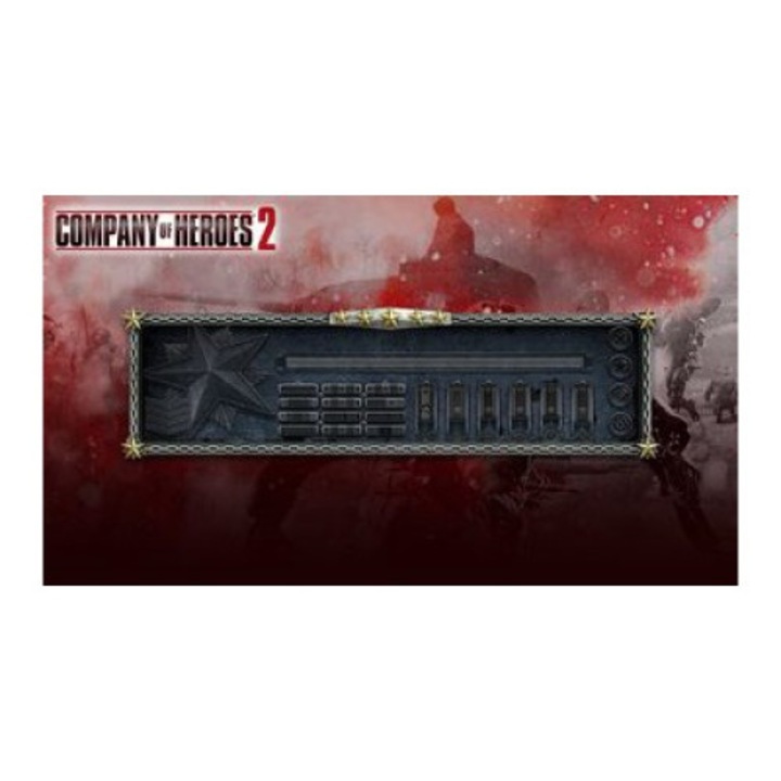 Company of Heroes 2 játék, Sega, Előlapgyűjtemény (DLC), Steam Aktiválókód