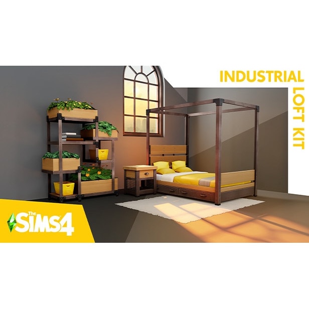 Joc The Sims 4 - Industrial Loft Kit (DLC), Cod de activare Origin ...