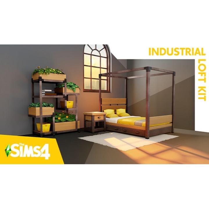 Joc The Sims 4 - Industrial Loft Kit (DLC), Cod de activare Origin