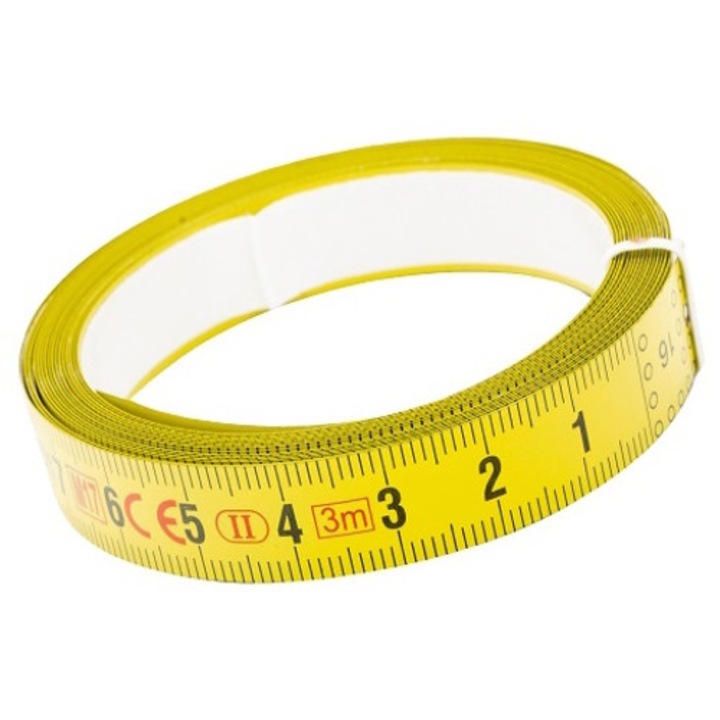 Masuratoarea autoadeziva, Bahco, 3m, Galben