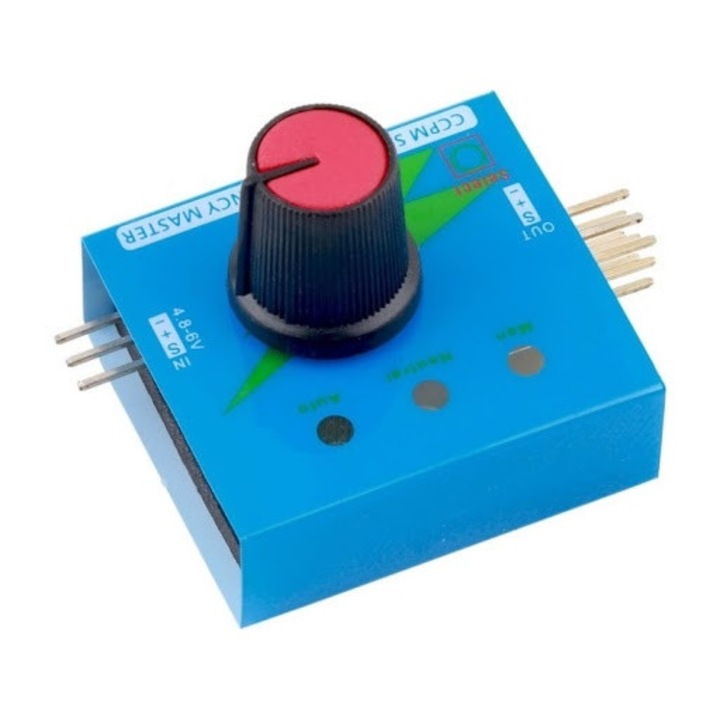 Tester de servo si regulatoare, Elektroweb, Albastru