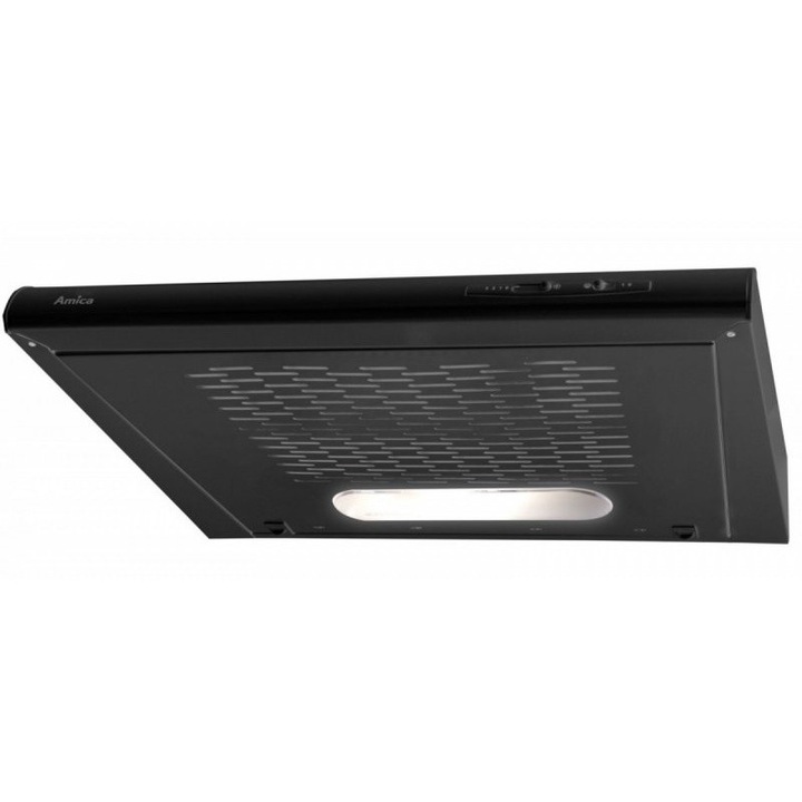 Hota incorporabila, Amica, LED, 3 viteze, 60cm, Negru