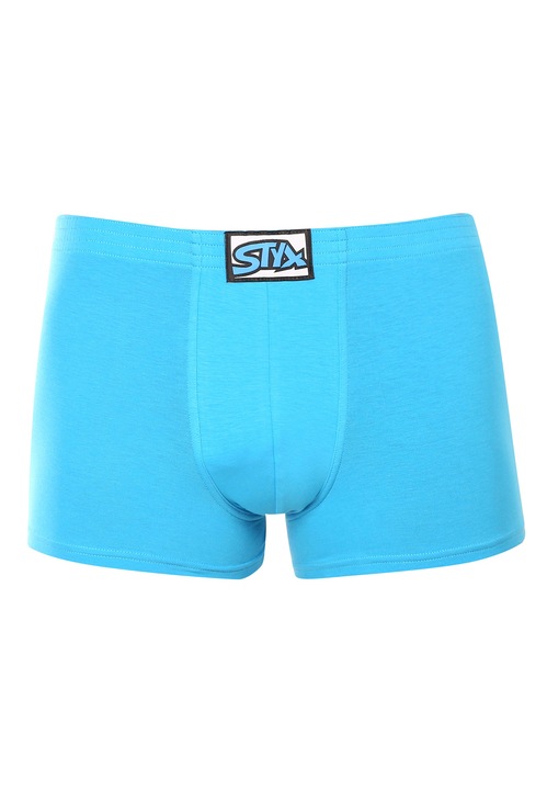 Boxeri pentru barbati, Styx, Bumbac, Albastru, XXL INTL