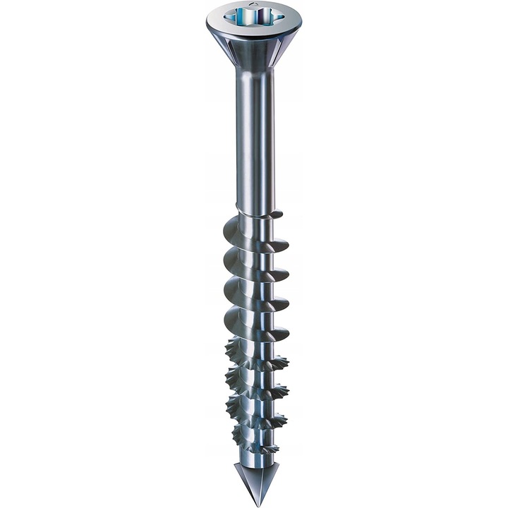 Set 200 suruburi, Spax, T20, 4x40 mm, Argintiu