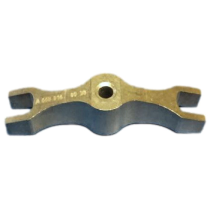 Injektor rögzítő láb, Mercedes-Benz W169/W414, króm