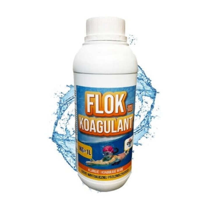 Coagulant pentru piscina, Flok Tix, 1kg