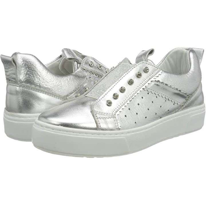 Sportcipő gyerekeknek, Patrizia Pepe, Természetes bőr, Ezüst, 32