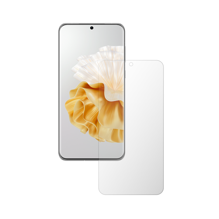 Комплект от 2X iSkinz протектор за екран за Huawei P60 Art - Full Cut, Invisible Skinz HD, ултра-прозрачен силикон с пълно покритие, лепило и гъвкав