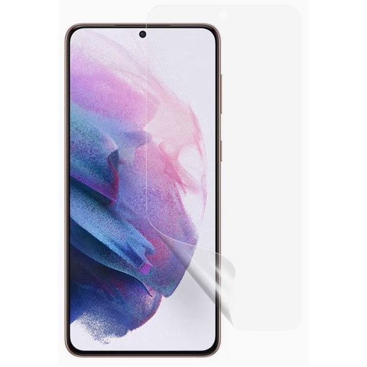 Set 2 x Folie Protectie Ecran pentru Samsung Galaxy S22, Full Glue, Ultra Clear, Regenerabila, Anti-zgarieturi, Anti-amprente, Instalare rapida
