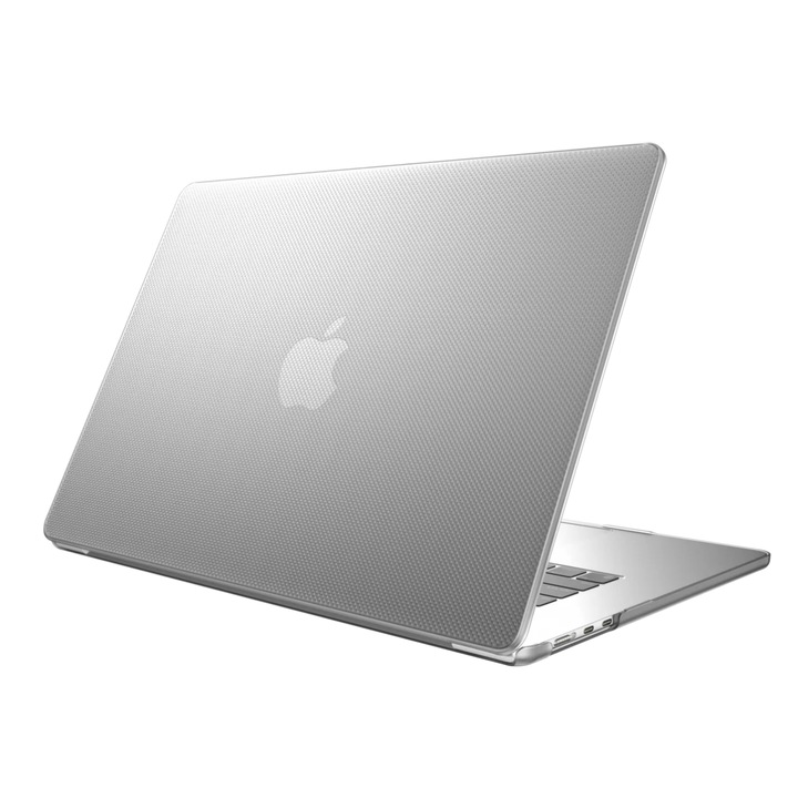 Защитен калъф, TOUCH, съвместим с Apple MacBook Air 15" 2024-2023 M3/M2, SwitchEasy, прозрачен