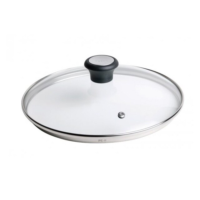 Capac din sticla, Tefal, 24 cm, Transparent