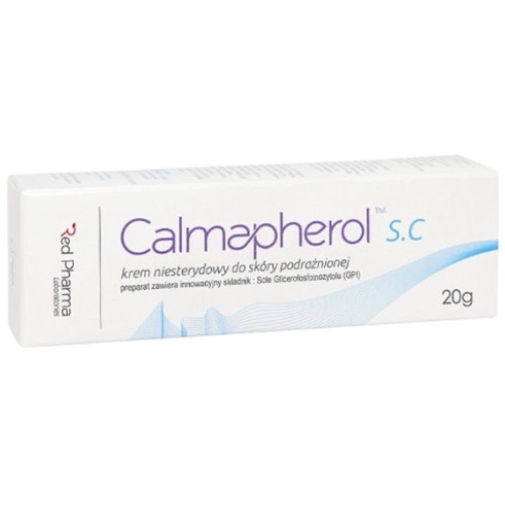 Crema piele iritata Calmapherol SC, RED PHARMA, 20 g