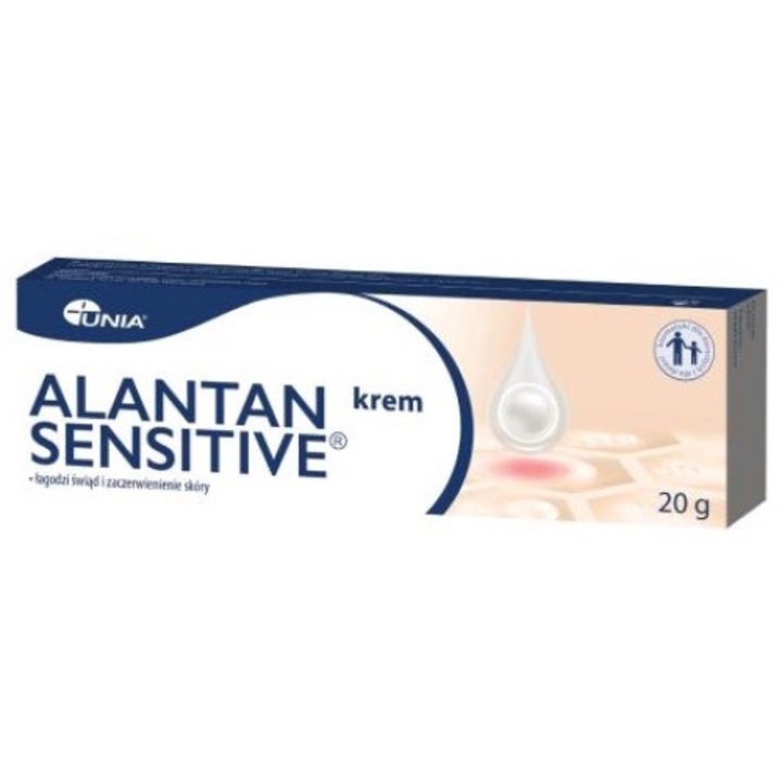 Crema Alantan Sensitive, Unia, 20 g