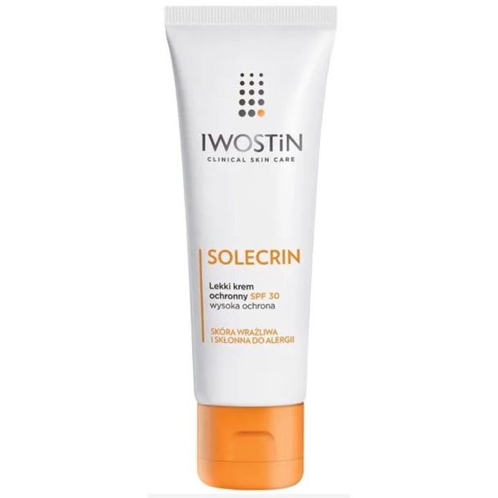 Crema protectoare, Iwostin, SPF 30, 50 ml
