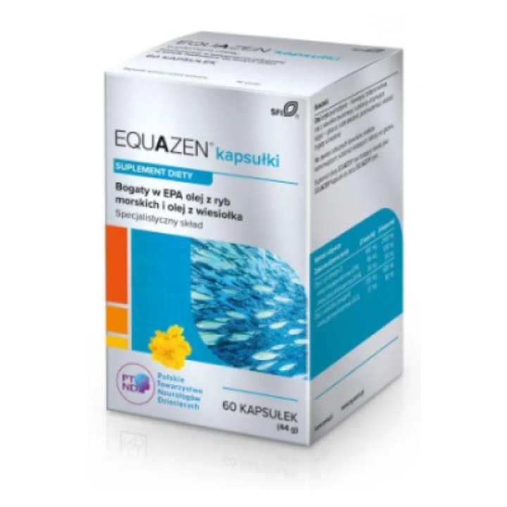 Supliment alimentar Equazen, QPHARMA, 60 capsule
