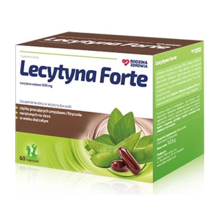 Supliment alimentar, Silesian Pharma, Lecitina, 60 capsule