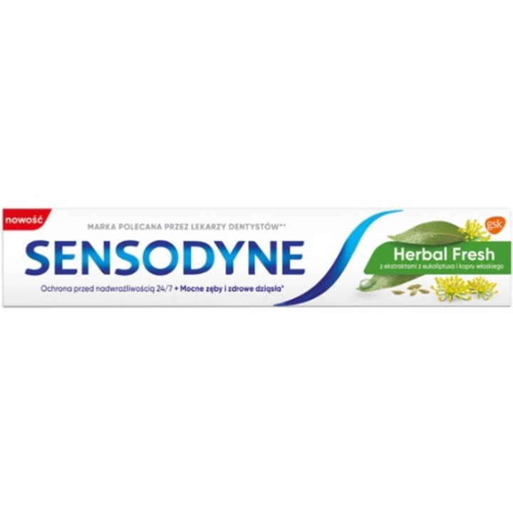 Pasta de dinti pe baza de plante, Sensodyne, 75 ml