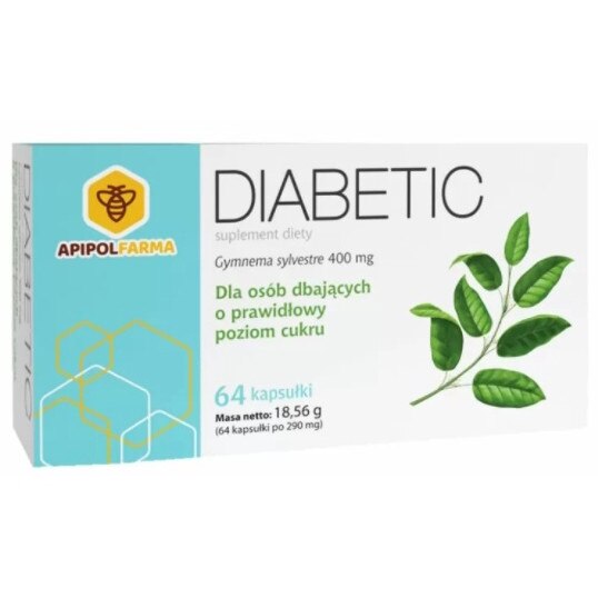 Supliment alimentar sub forma de tablete, Farmina, Diabetic, 64 capsule ...