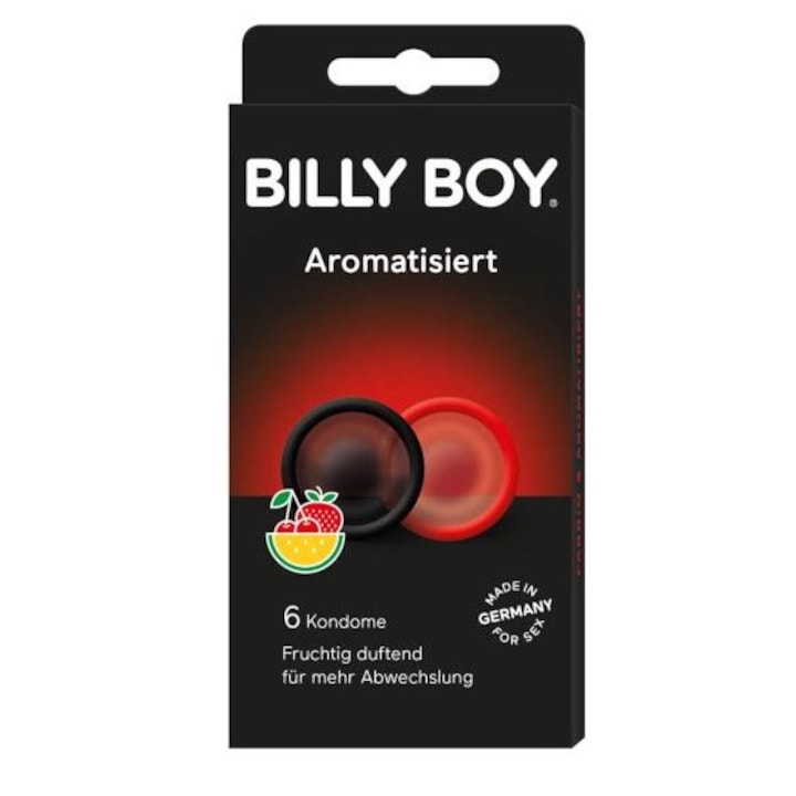 Презервативи Billy Boy с вкус на плодове 6 бр
