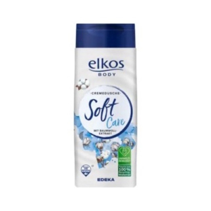 Elkos, Soft&Care, Gel de dus, 300 ml