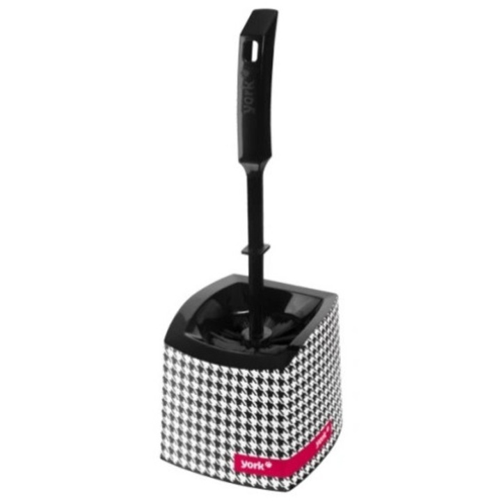 Perie de toaleta, York, Alb/Negru