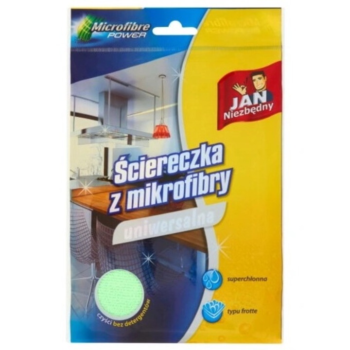 Laveta universala, Jan Niezbedny, microfibra