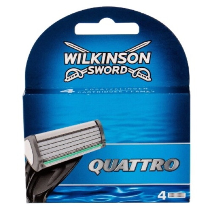 Set 4 rezerva de ras, Wilkinson, Quatro, flexibil