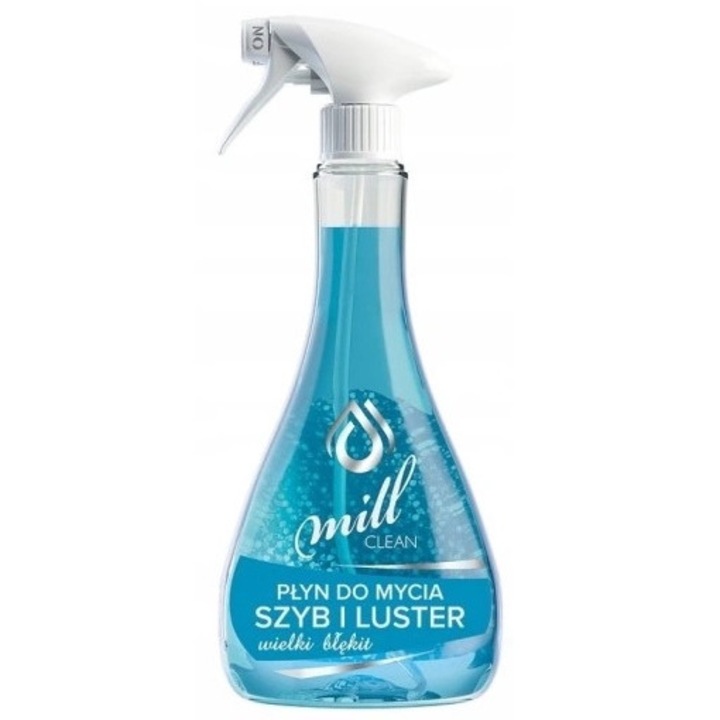 Mill de curatat geamuri si oglinzi Grand blue, 555 ml