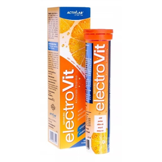 Electravit Injection Supliment alimentar ElectroVit, ActivLab, 20 comprimate efervescente ...