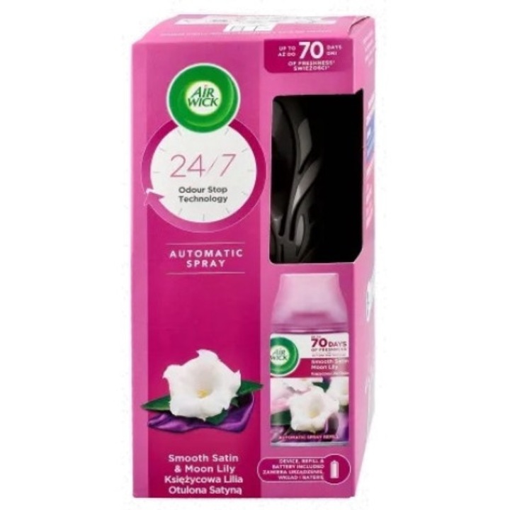 Odorizant camera, Air Wick, Rezerva inclusa, Crin, 250 ml