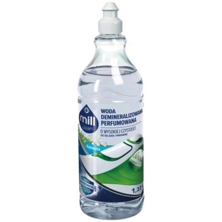 Mill Clean apa demineralizata parfumata Crin de vale, 1,22 L