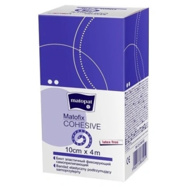 Rugalmas szalag, TZMO, 4 x 10 cm