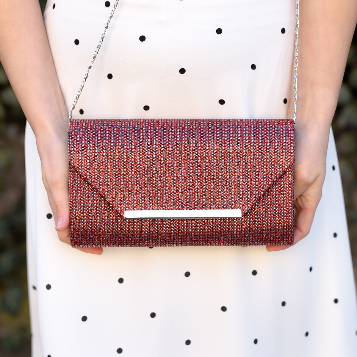 Plic de ocazie rosu stralucitor