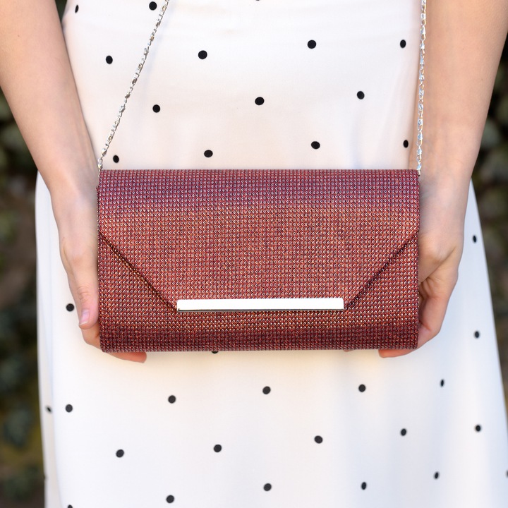 Plic de ocazie rosu stralucitor