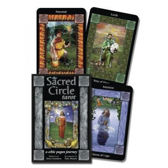 Sacred Circle Tarot Deck - Anna Franklin (Author)