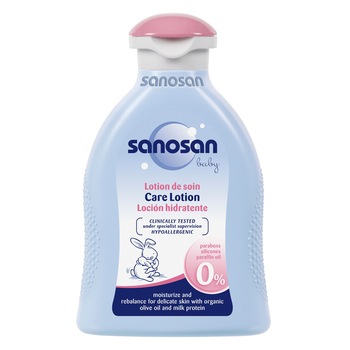 Lotiune de ingrijire Sanosan Baby, 200 ml