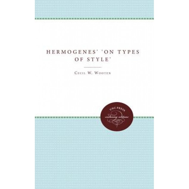 Hermogenes' on Types of Style, David William Et Al Cohen (Author)