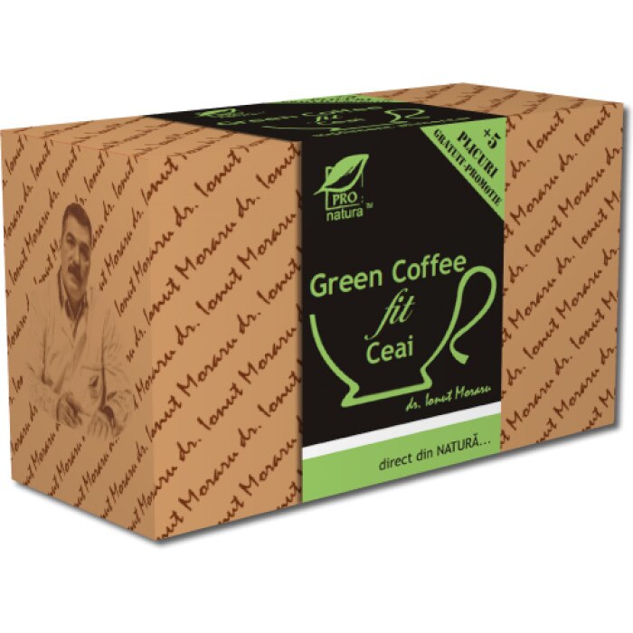 Ceai Green Coffee Fit 25 doze