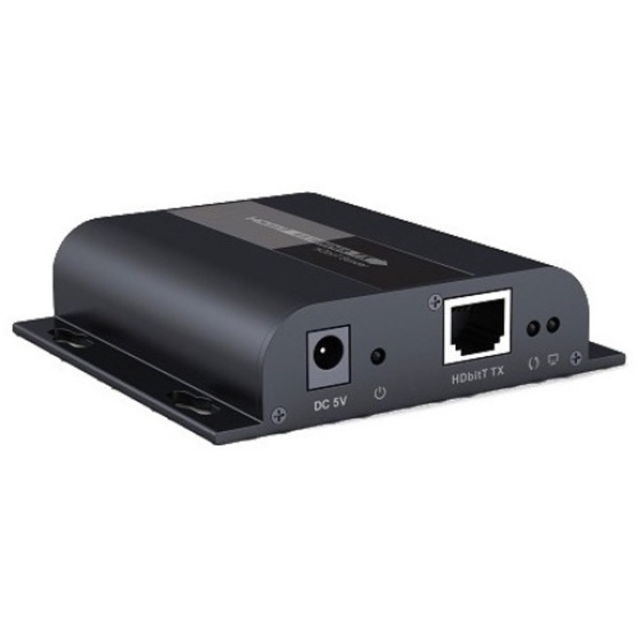 HDMI към IP + IR SPHbiT конвертор, черен