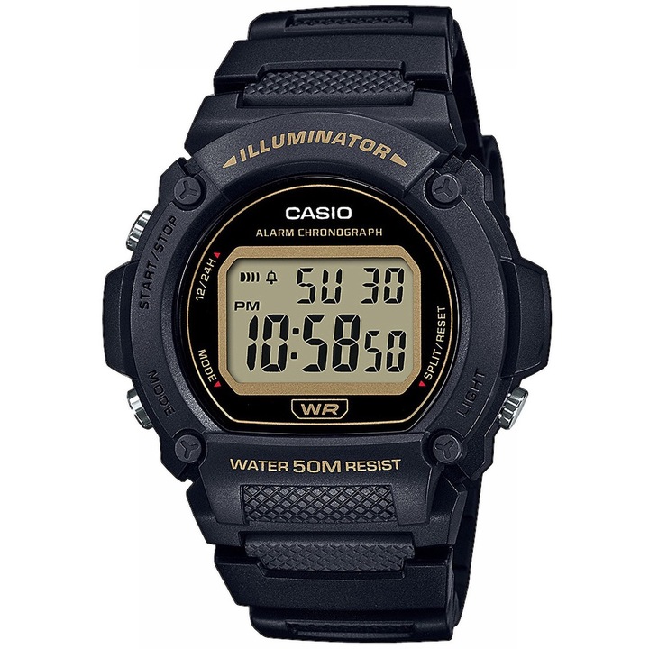 Ceas barbatesc Casio Standard W-219H-1A2VEF Digital illuminator