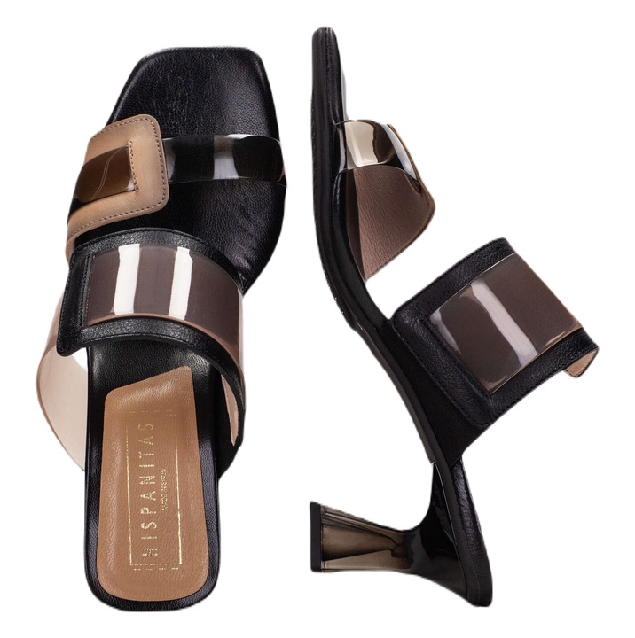 Sandale dama, Hispanitas, Negru, 37 EU